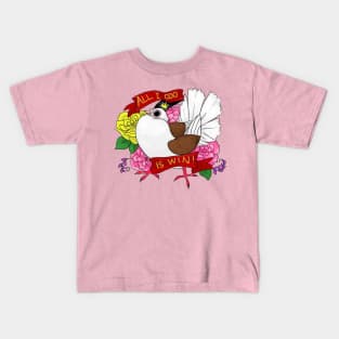 All I Coo Is Win Kids T-Shirt